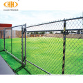 Galvanized pvc coated cyclone wire fence for residential